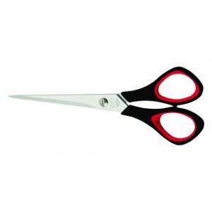 Universalschere für Linkshänder 16 cm - schwarz / rot Universalschere für Linkshänder 16 cm - schwarz / rot