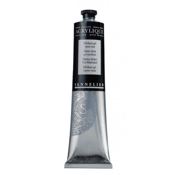 Acrylmedium Sennelier - Mattes, dickes Gelmedium