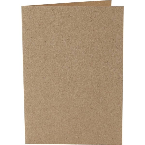 Karte - Natur - 10,5 x 15 cm - 10 Stk