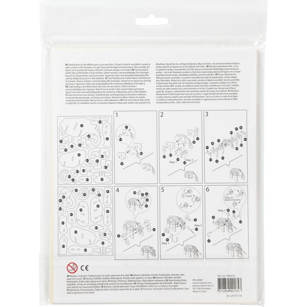 3D-Konstruktionsfigur - Mammut