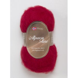 Wikingergarn Alpaka Maya 50g - Rot (755) Wikingergarn Alpaka Maya 50g - Rot (755)