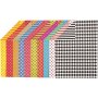 Gemusterter Karton - gemischte Farben - A4 - 200 Blatt