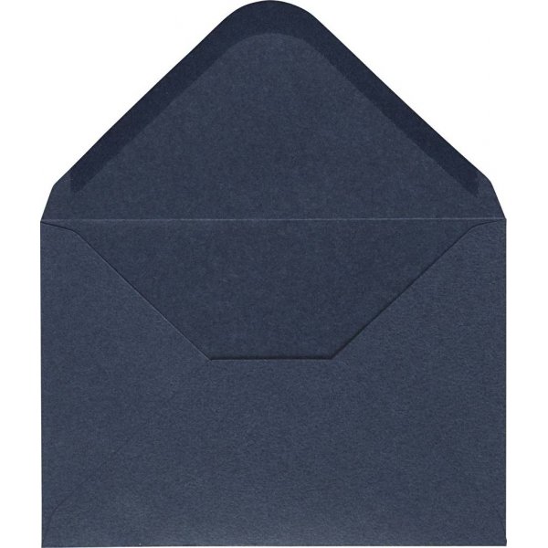 Umschlag - blau - 11,5 x 16 cm - 10 Stk
