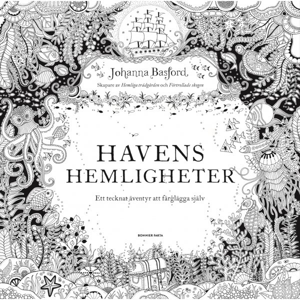 Geheimnisse des Meeres - ein Cartoon-Abenteuer zum Ausmalen