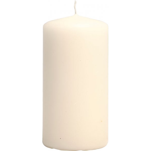 Blocklicht - gebrochenes Wei - 50 mm - 6 Stk