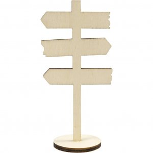 Weihnachtsmann-Accessoires - Schild zu Fuß Weihnachtsmann-Accessoires - Schild zu Fuß