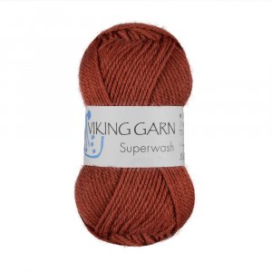 Wikingergarn Superwash 50g - Tabak (153) Wikingergarn Superwash 50g - Tabak (153)