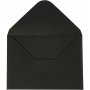 Umschlag - schwarz - 11,5 x 16 cm - 10 Stk