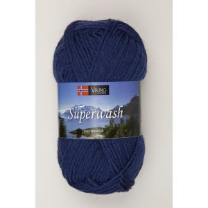 Wikingergarn Superwash 50g - Jeansblau (127) Wikingergarn Superwash 50g - Jeansblau (127)