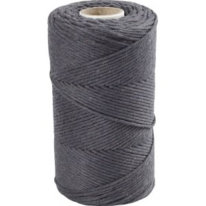 Makrameegarn - Grau - Ø2 mm - 198 m Makrameegarn - Grau - Ø2 mm - 198 m