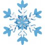 Schicht-auf-Schicht-Stanzer - Schneeflocke - 3 Stk