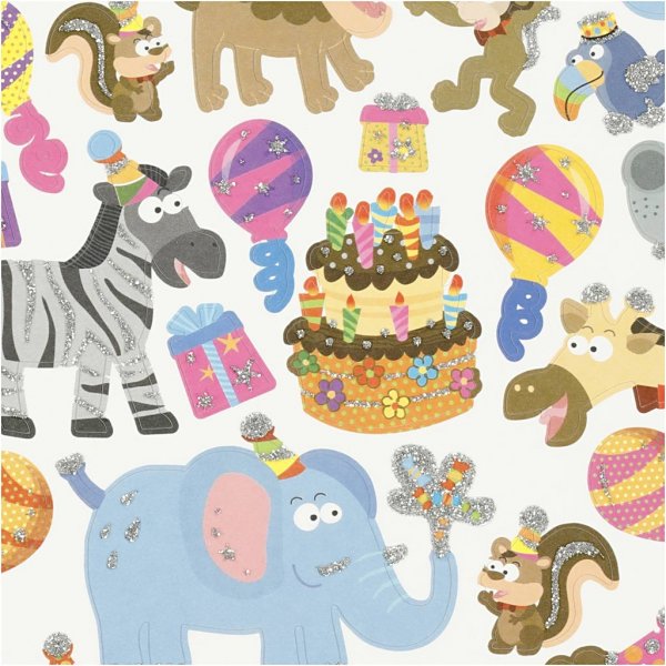 Aufkleber - Geburtstag der Tiere Aufkleber - Geburtstag der Tiere