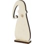 Weihnachtsmann aus Holz - 3 Stk