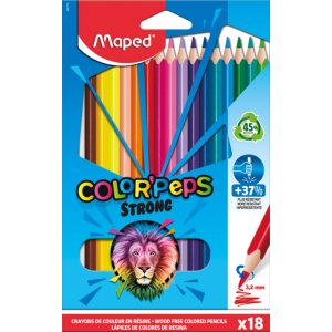 Farbstiftset - Maped - Color'Peps Strong 18er-Pack Farbstiftset - Maped - Color'Peps Strong 18er-Pack