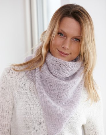 Strickanleitung - Gestrickter Schal