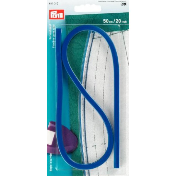 Flexibles Kurvenlineal cm/Zoll