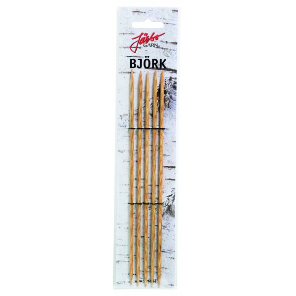 Stricknadeln Birke - 20 cm (2,5-8 mm, verschiedene Optionen)
