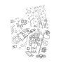 Malbuch Universum Fsc