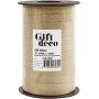 Geschenkkordel - Gold - Glitzer - 100 m