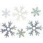 Pailletten - Hellblau - Silber - Wei - 30 g
