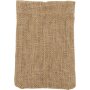 Jutebeutel - braun - 10 x 15 cm - 4 Stk