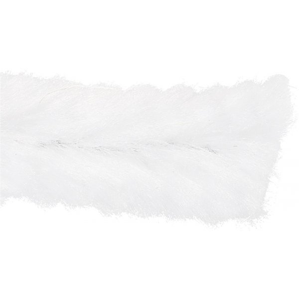 Pfeifenreiniger - 15 mm - wei - 15 Stk