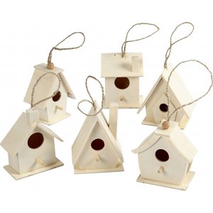 Vogelhäuschen Mini - 6 Stk Vogelhäuschen Mini - 6 Stk