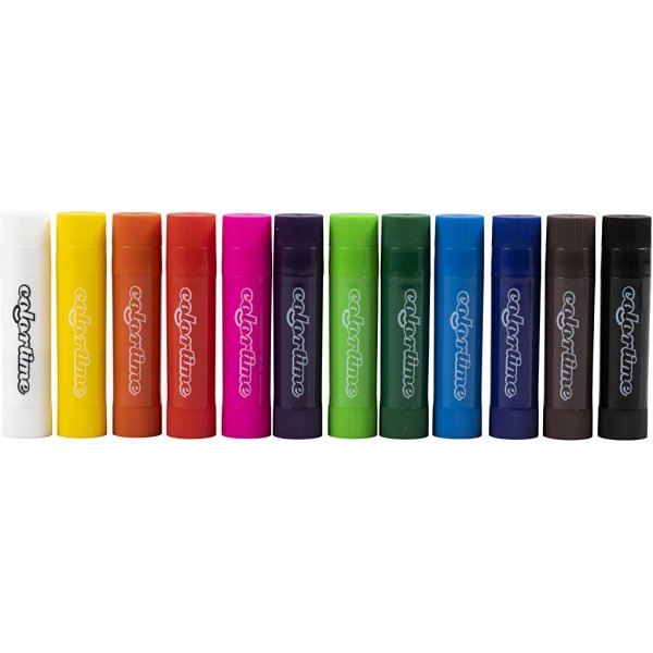 Soft Color Stick - gemischte Farben - 12 Stk Soft Color Stick - gemischte Farben - 12 Stk