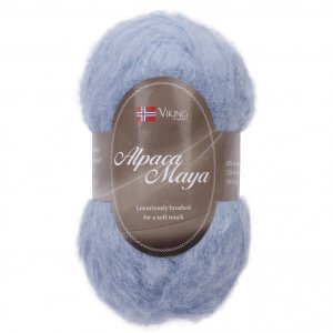 Wikingergarn Alpaka Maya 50g - Hellblau (720) Wikingergarn Alpaka Maya 50g - Hellblau (720)