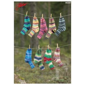 Strickanleitung - Ragg-Socken in Mini-Ragg Strickanleitung - Ragg-Socken in Mini-Ragg