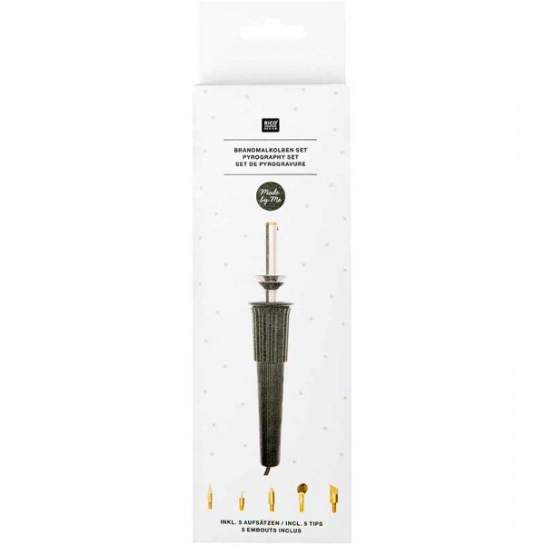 Holzbrennstift-Set - RICO Design