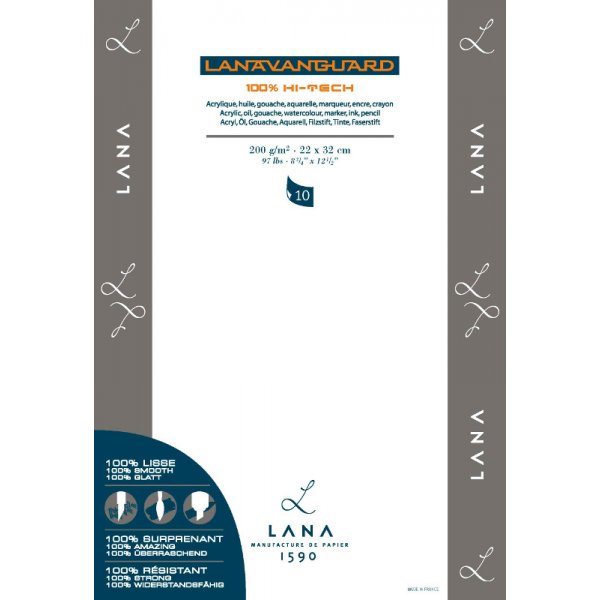 Zeichenblock Lanavanguard 200g