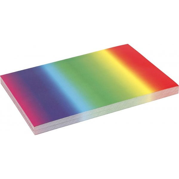 Regenbogenkarton - A4 - 100 Blatt