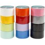 Klebeband - gemischte Farben - 12 x 5 m