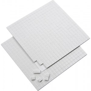 Fixierpads 3D - weiß - 2 x 400 Stk Fixierpads 3D - weiß - 2 x 400 Stk