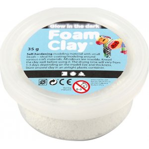 Foam Clay® - leuchtet im Dunkeln - 35 g Foam Clay® - leuchtet im Dunkeln - 35 g