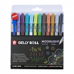 Gelstifte Sakura Gelly Roll Set 12 Stifte - Universum Gelstifte Sakura Gelly Roll Set 12 Stifte - Universum