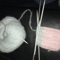 Kundenbild DROPS Brushed Alpaca Silk Garn - 25 g - Mattrosa (12)
