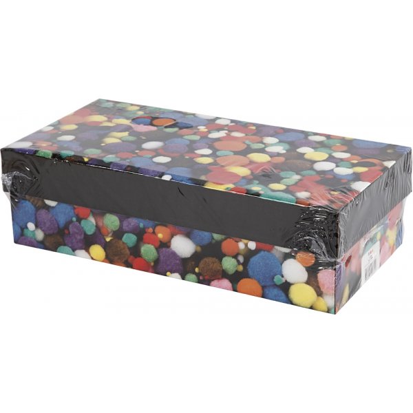 Pompons - gemischte Farben - 200 g