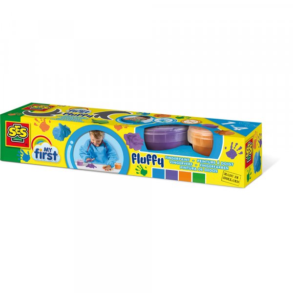 Mein Erstes - flauschige Fingerfarbe