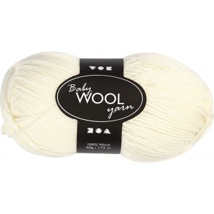 Babygarn - Creme - 50 g Babygarn - Creme - 50 g