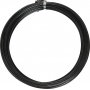 Aluminiumdraht - 2 mm - schwarz - 10 m