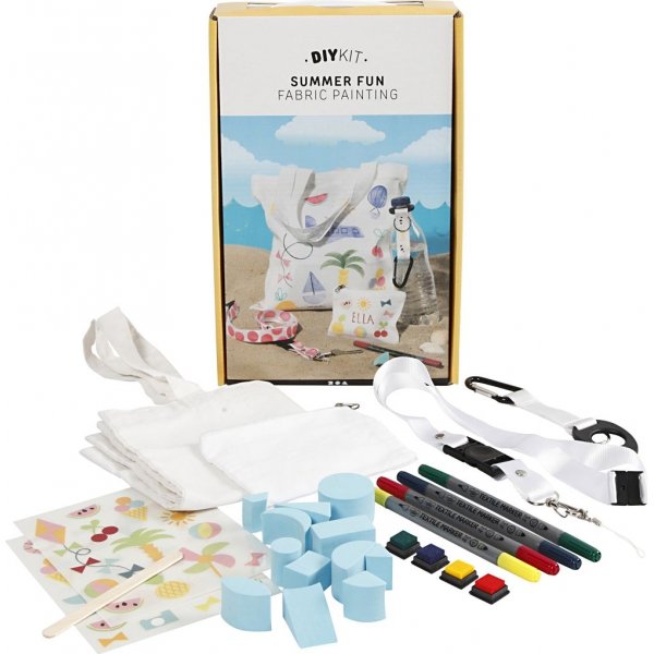 Materialset - Kreativ mit Textilien