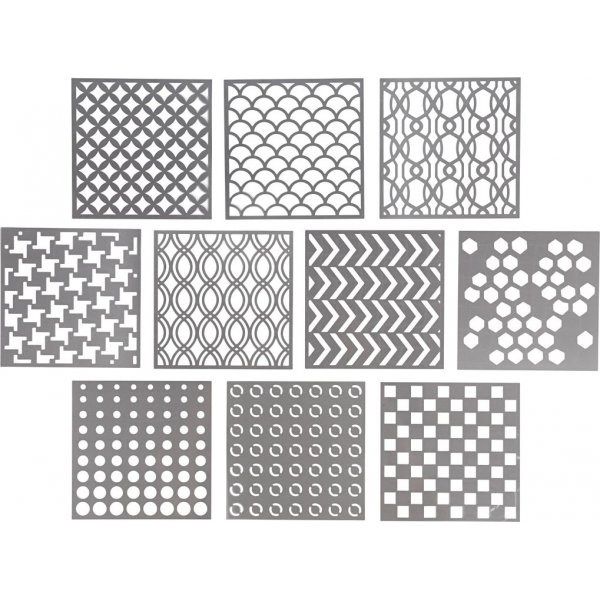 Schablone - 10 Blatt