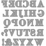 Schnittvorlage - Alphabet