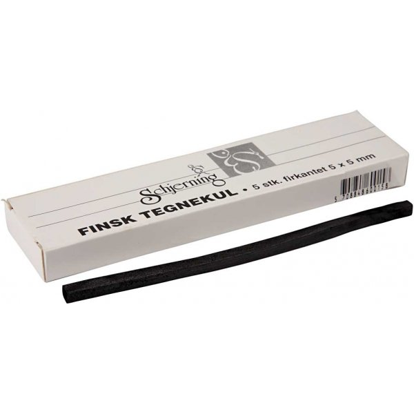 Kohle - 5 x 5 mm - 5 Stk