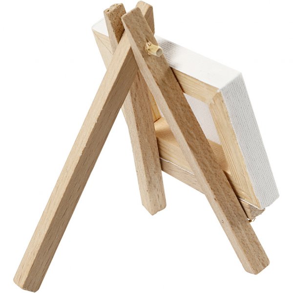 Weihnachtsmannzubehr - Tafel mit Staffelei