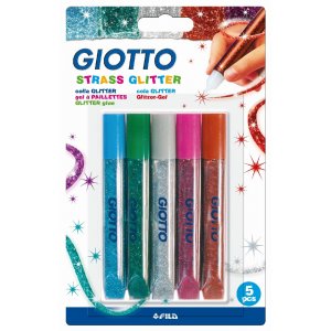 Giotto Glitzerkleber - 5er-Pack Strass Giotto Glitzerkleber - 5er-Pack Strass