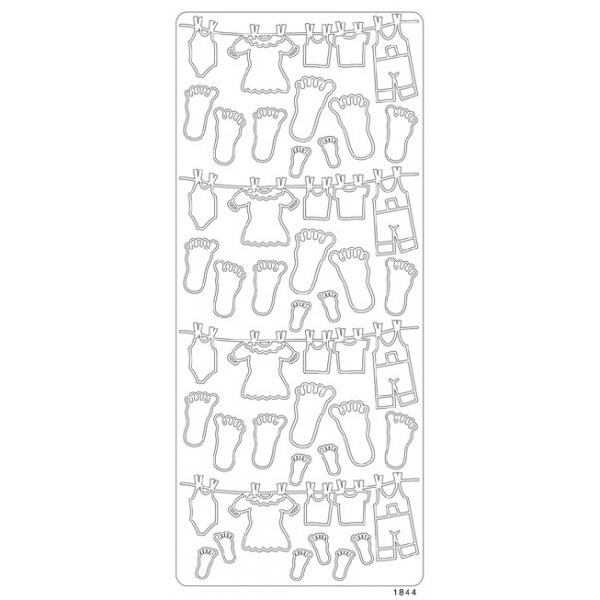 Peel-Offs - Wäscheleine Peel-Offs - Wäscheleine