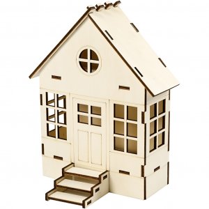 Holzhaus - Brückensprache 24cm Holzhaus - Brückensprache 24cm